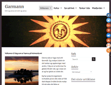 Tablet Screenshot of garmann.info